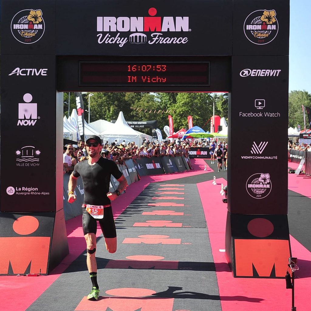Ironman Vichy Zieleinlauf