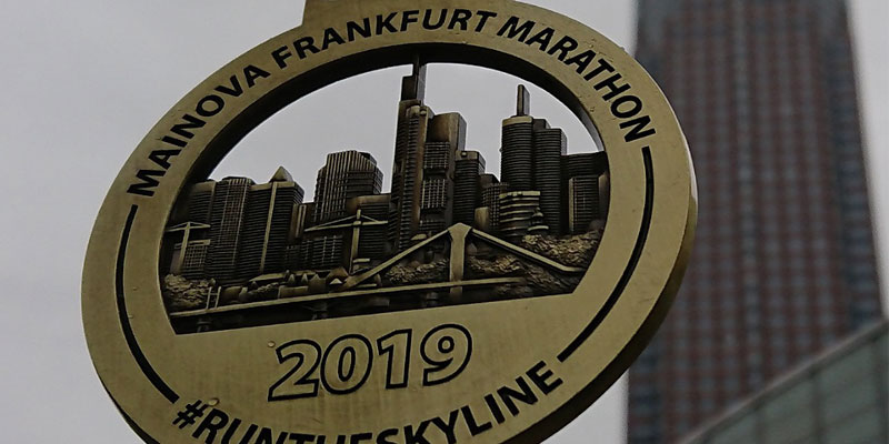 Frankfurt Marathon Medaille