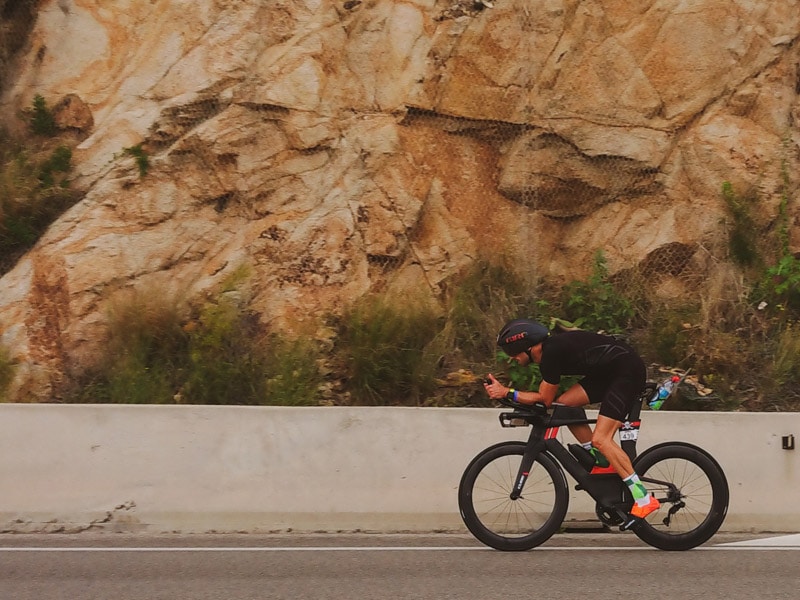 Radstrecke des Ironman Barcelona
