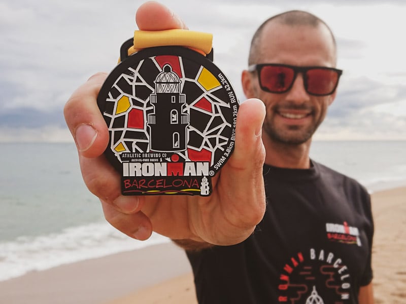 Medaille des Ironman Barcelona