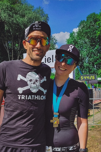Indeland Triathlon Finishline