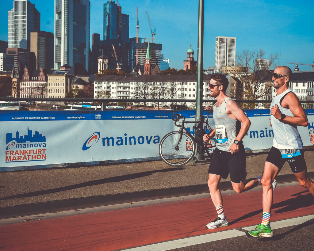 Frankfurt Marathon über den Main