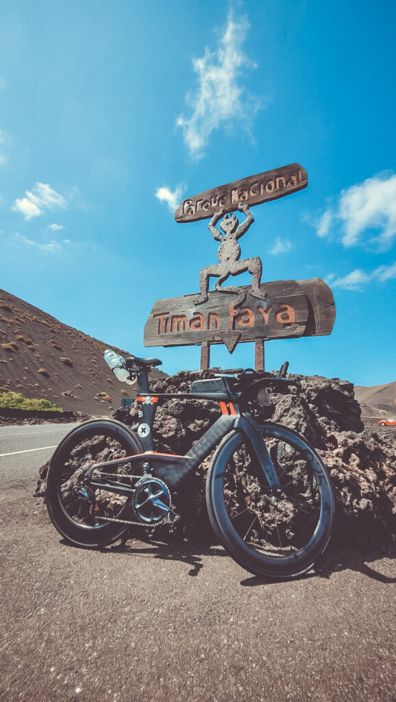 Ironman Lanzarote 2023 - Am Gipfel