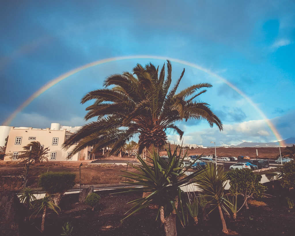 Ironman Lanzarote 2023 - Regenbogen