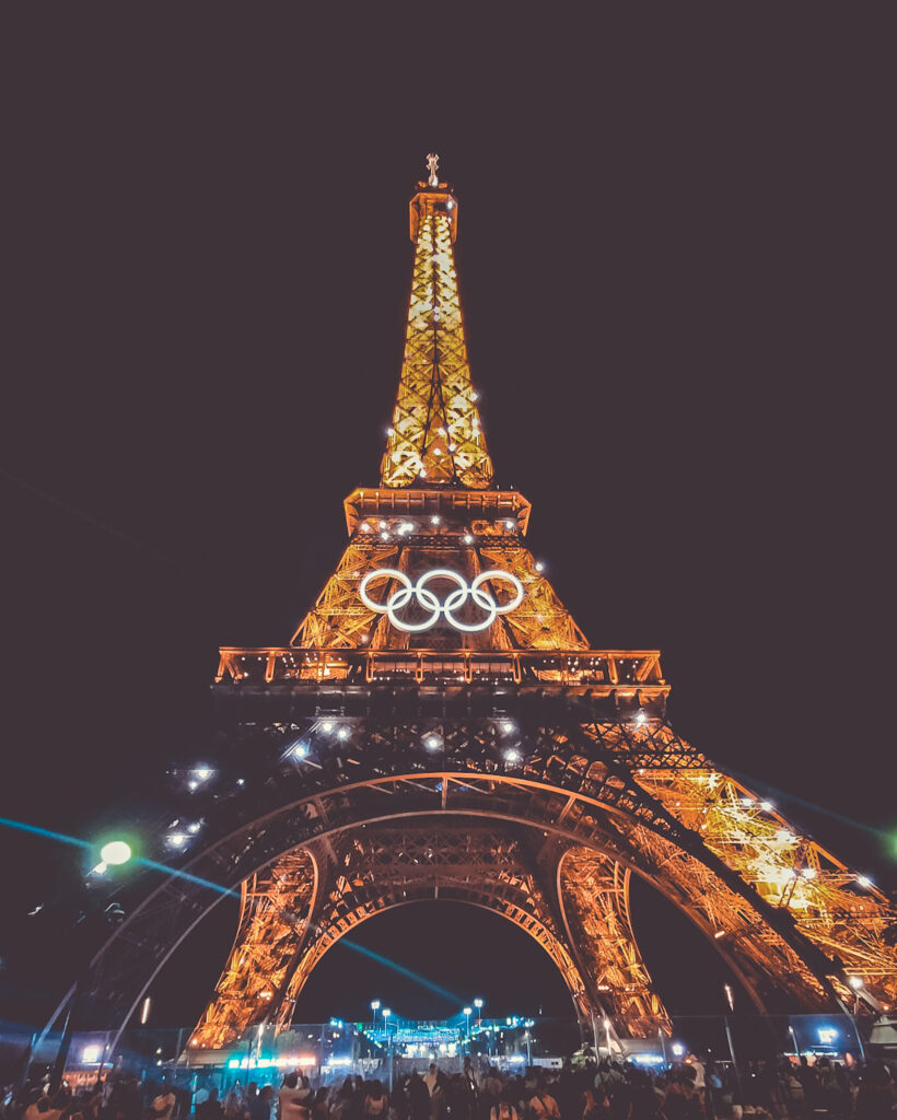 Marathon Pour Tous Eiffelturm bei Nacht