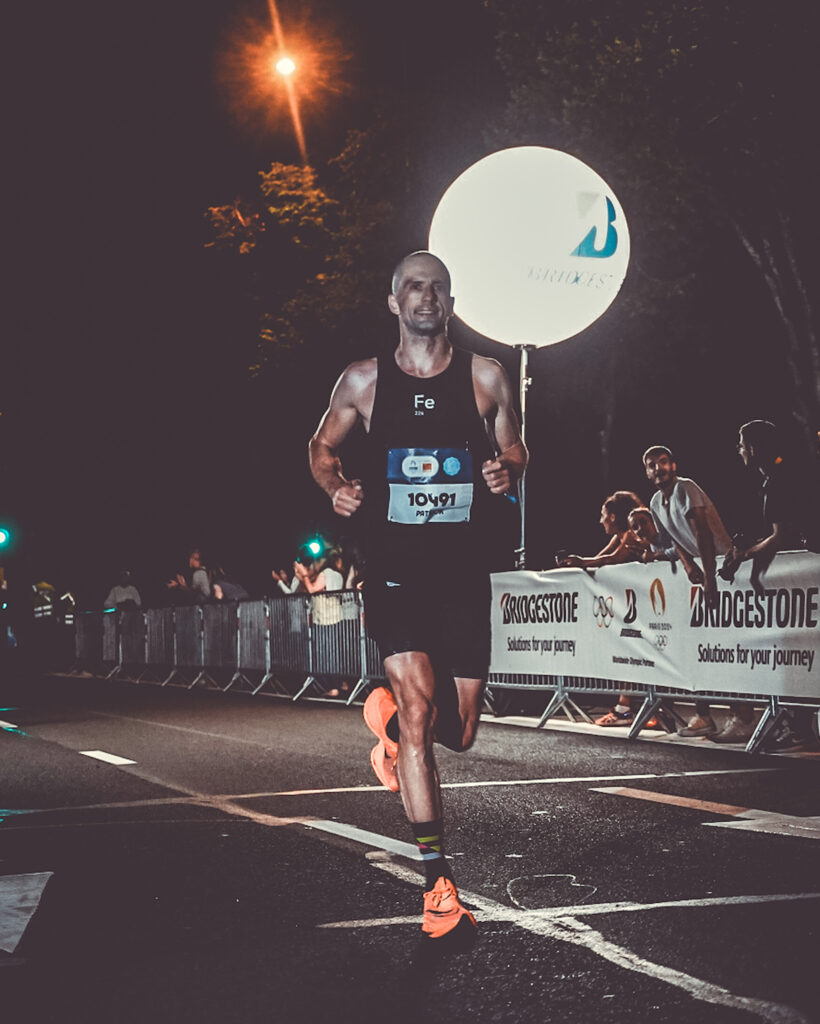 Marathon Pour Tous Laufen bei Nacht