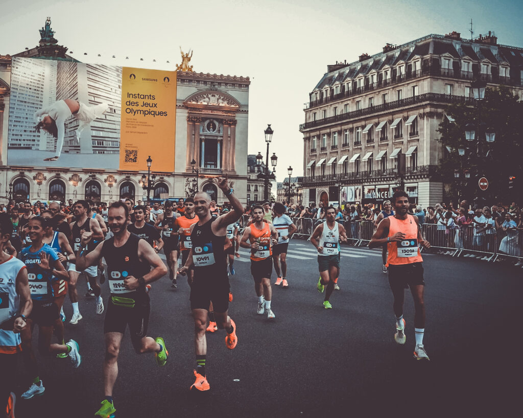 Marathon Pour Tous Nach dem Start