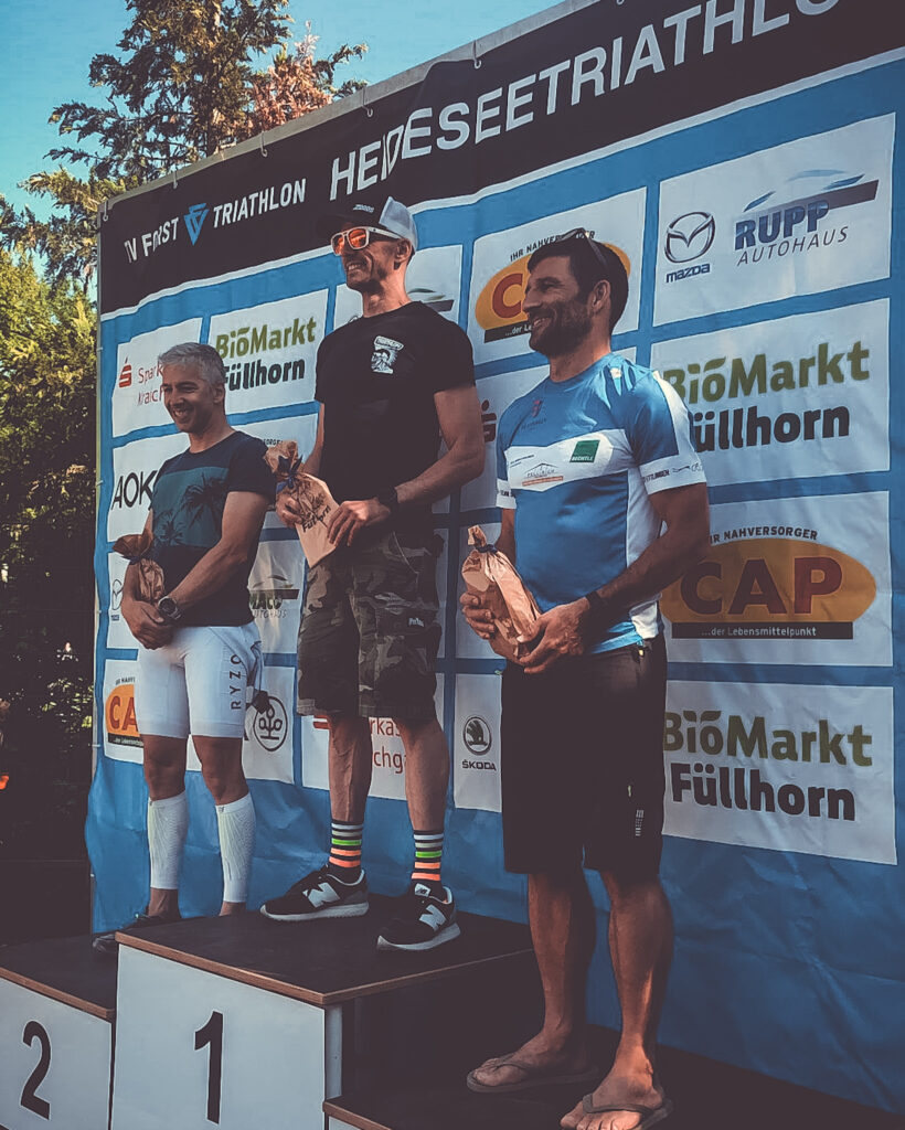 Heideseetriathlon Siegerehrung