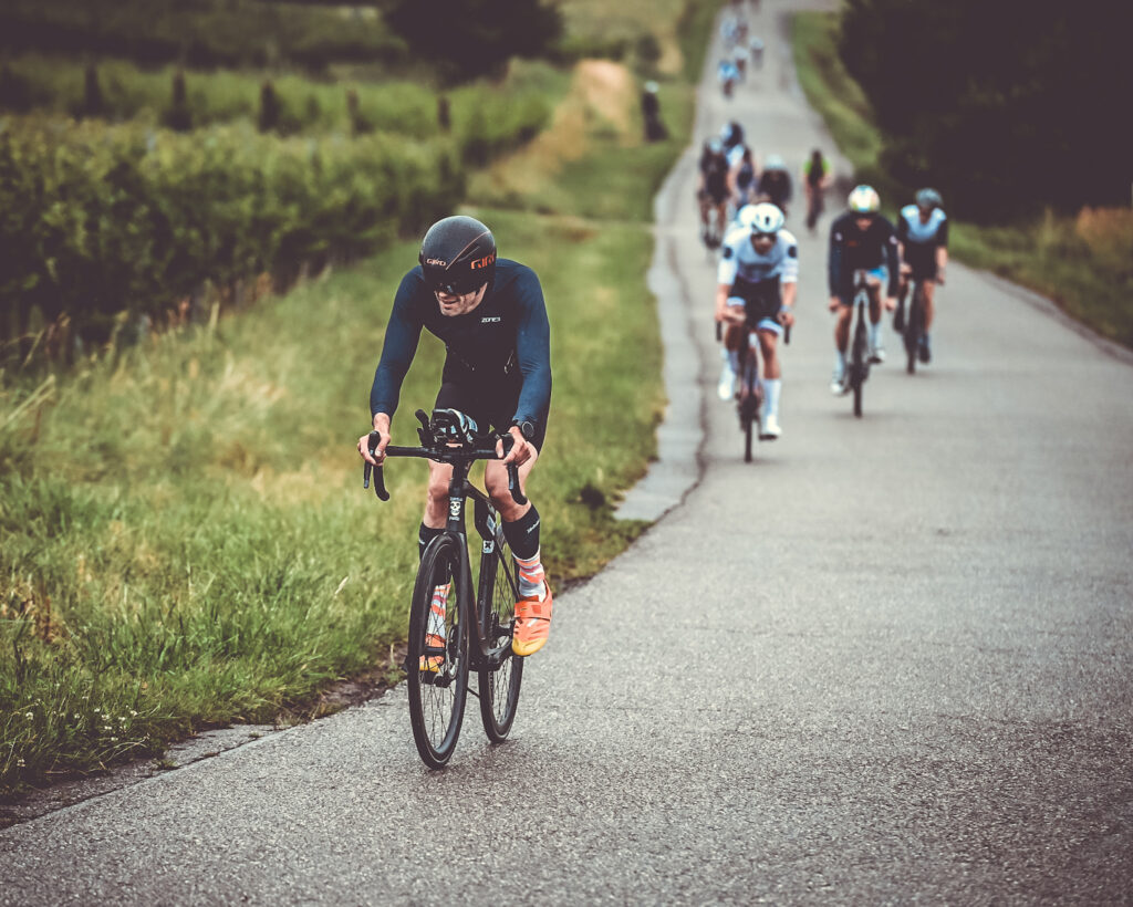 Triathlon Obernai 2025 Bergauf
