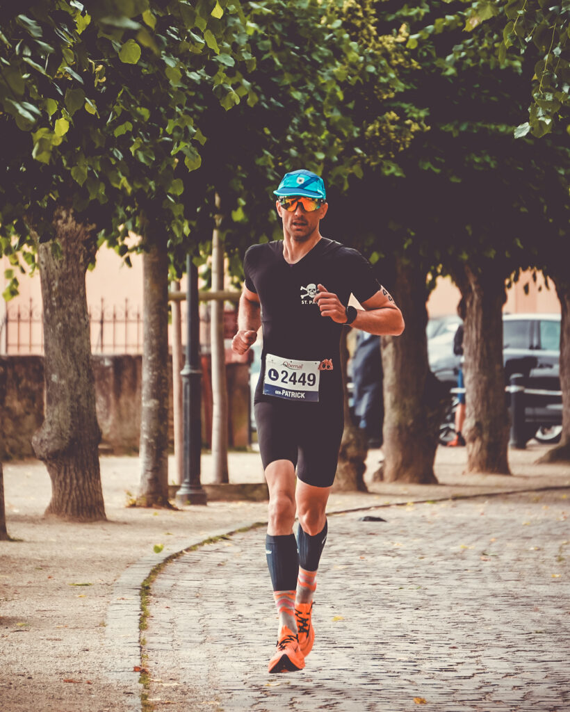 Triathlon Obernai 2025 Kopfsteinpflaster