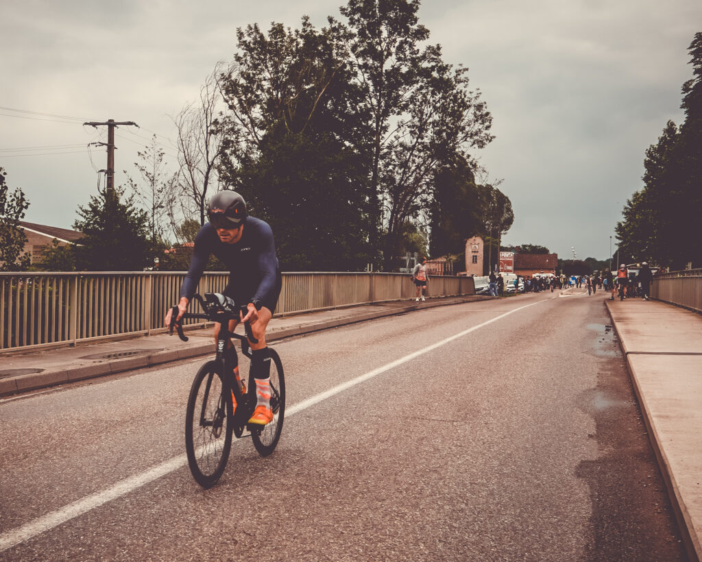 Triathlon Obernai Nach der Wechselzone