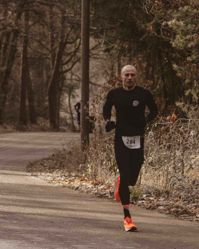 Silvesterlauf auf dem Kuhberg Laufstrecke