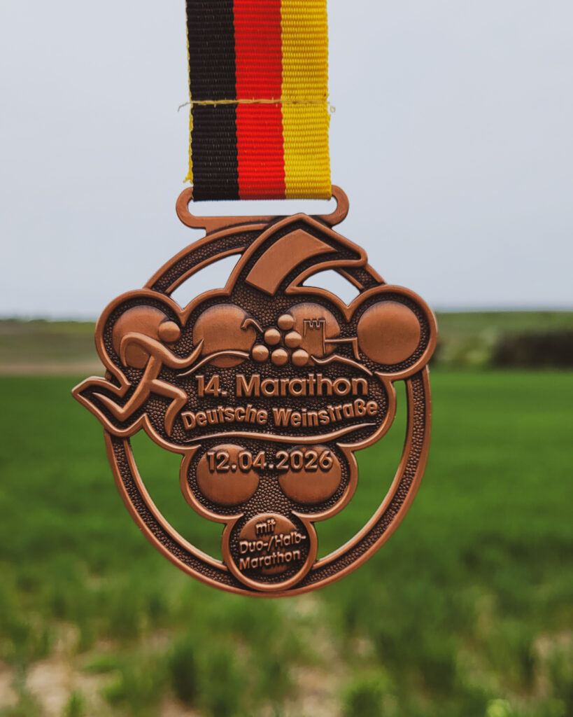 Marathon Deutsche Weinstrasse 2026 Medallie