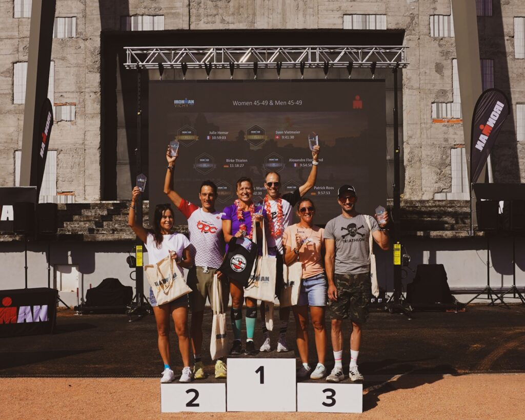 Ironman Vichy 2026 Podium