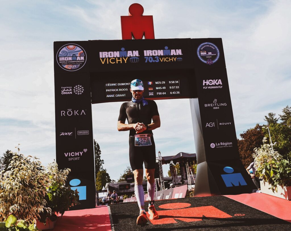 Ironman Vichy 2026 Ziel